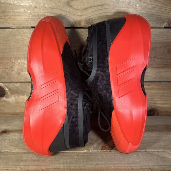 NEW Mens Size 9.5 Adidas Crazy IIInfinity Red Core Black Basketball Shoes IF4540 main image 4
